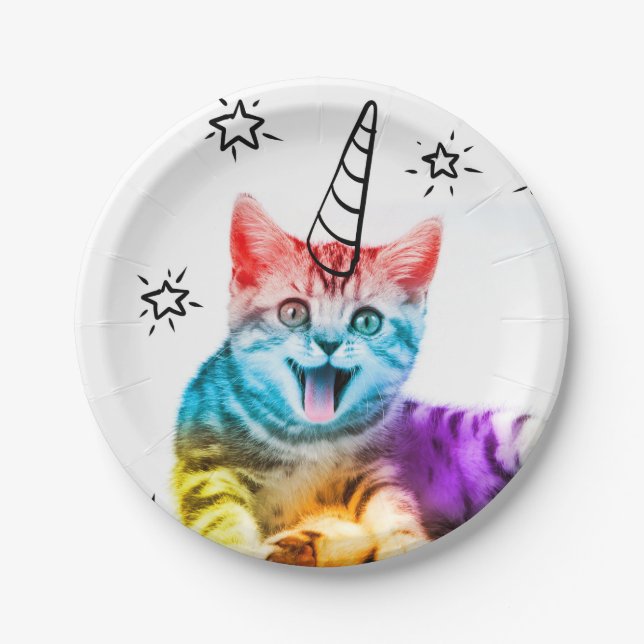 I am so meowgical ! paper plate (Front)