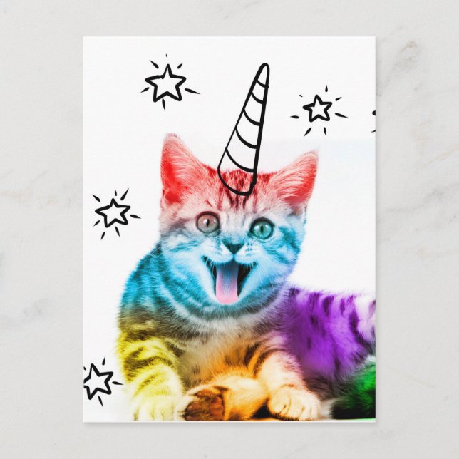 I am so meowgical ! postcard (Front)