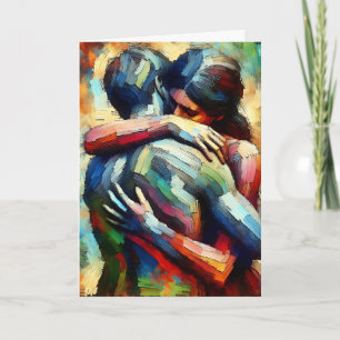 I Am So Sorry   Lover's Embracing  Card