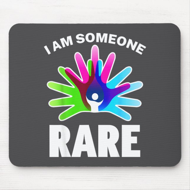 I Am Someone Rare Disease Awareness - Rare Disease Mouse Mat (Front)