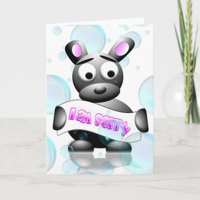I am Sorry Card (Front)