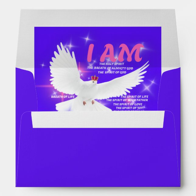 I AM Spirit Of God Matching Envelopes (Back (Bottom))