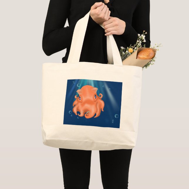 I am Squishy Large Tote Bag (Front (Product))