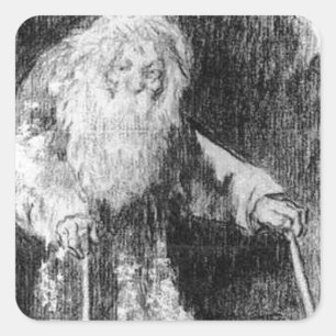 I am Still Learning by Francisco Goya Square Sticker