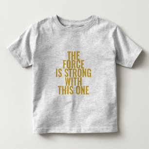 I Am Strong Graphic Toddler T-Shirt