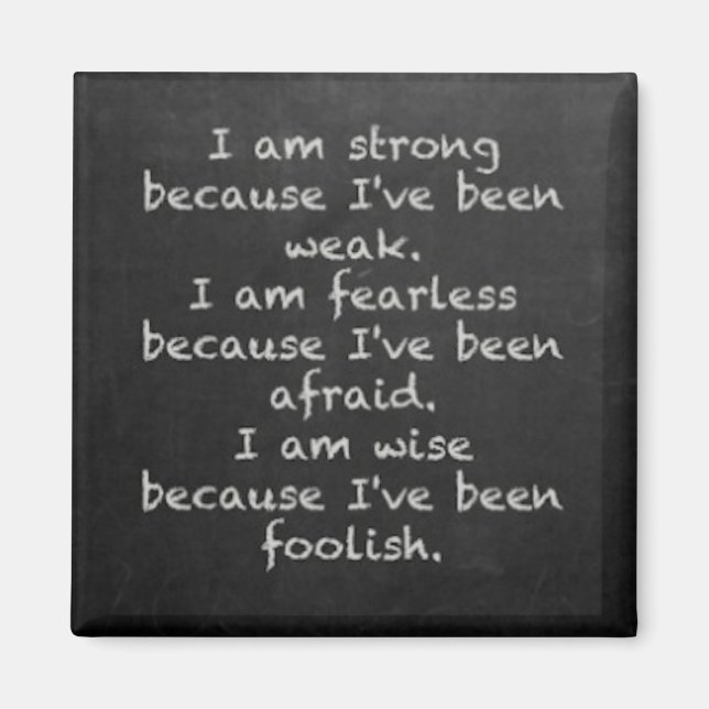 I am strong refrigerator magnet ... (Front)