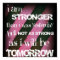"I am stronger..." Ladies Elite Fitness Poster