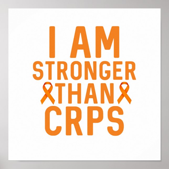 I am stronger than CRPS Poster (Front)