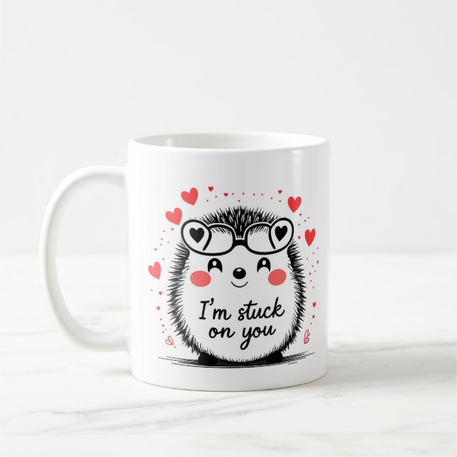 I Am Stuck on You Coffee Mug (Left)