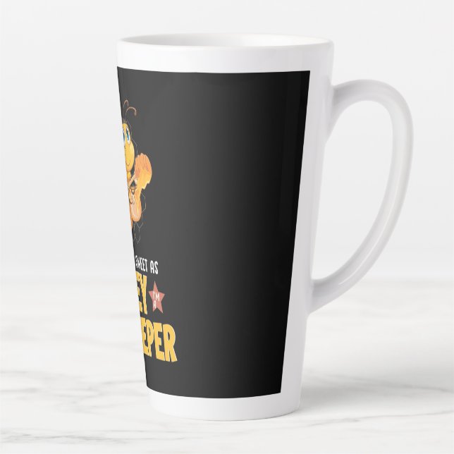 I Am Sweet As Honey Beekeeper Latte Mug (Right)