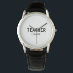 I am teacher school Collegeadd your name text simp Watch<br><div class="desc">Profession simple templates for your profession</div>