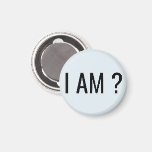 I AM Text Magnet