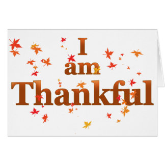 i am thankful