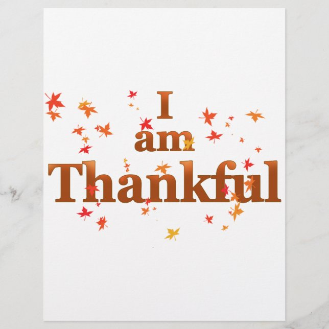 i am thankful (Front)