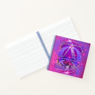 I AM The Alpha And The Omega Spiral Notebook