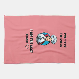 I Am The Best Cook – Valentine Gift Apron  Tea Towel