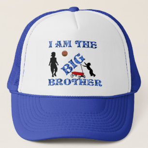I AM THE BIG BROTHER TRUCKER HAT *