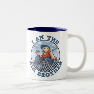 I Am the Big Brother Two-Tone Coffee Mug