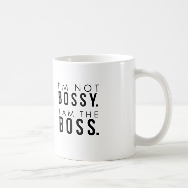 I am the boss mug (Right)