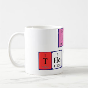 I am the Boss periodic table mug