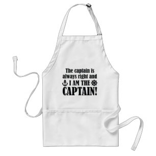 I Am The Captain Standard Apron