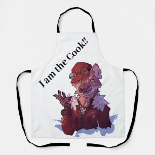 I am the Cook, wolf Apron