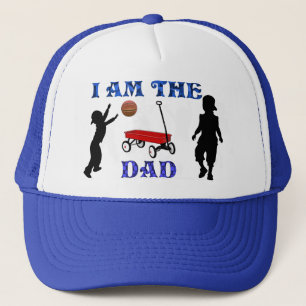 I AM THE DAD TRUCKER HAT
