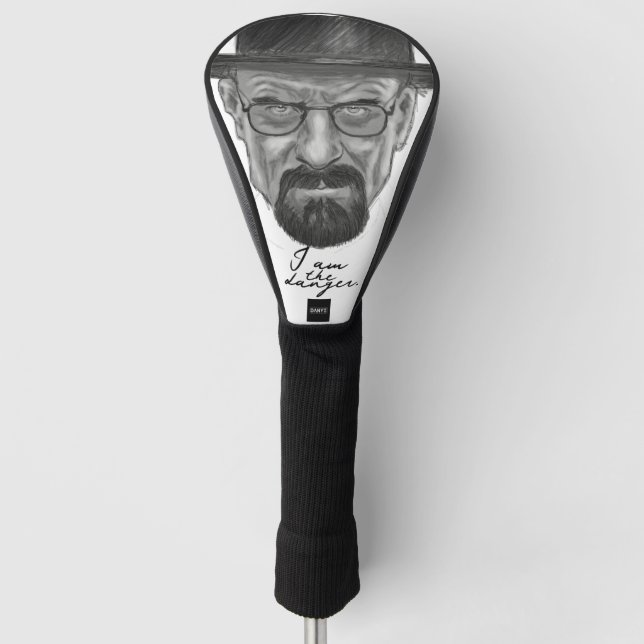 I am the danger - by DANYE Golf Head Cover (Front)