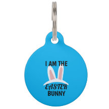 I am the easter bunny dog bandana 