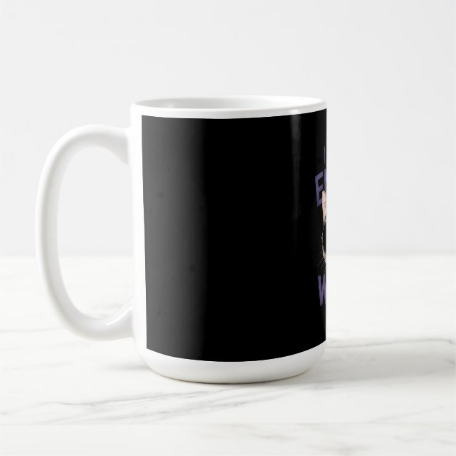 I Am the Enemy Within Bold Statement for 2024 Coffee Mug (Left)
