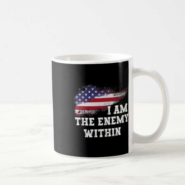 I Am The Enemy Within  Coffee Mug (Right)