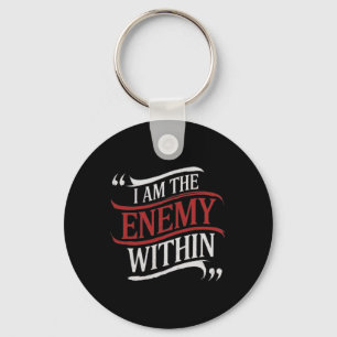 I Am The Enemy Within Kamala Harris Vs Trump Key Ring