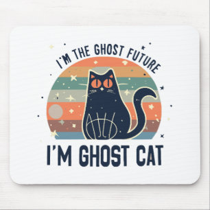I AM THE GHOST FUTURE, GHOST CAT MOUSE MAT