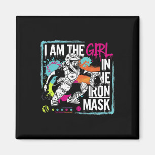I Am The Girl In The Iron Mask Softll Catcher _1  Magnet