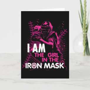 I Am The Girl In The Iron Mask Softll Catcher  Card