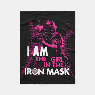 I Am The Girl In The Iron Mask Softll Catcher Fleece Blanket