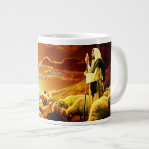 “I am the good shepherd. John 10:11 Large Coffee Mug