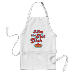 I Am the Hot Dish Funny Apron