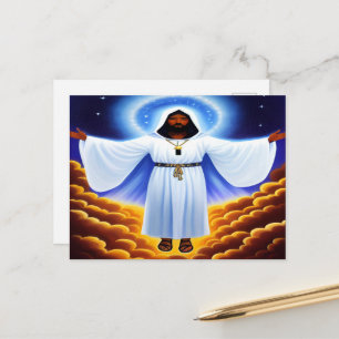 I Am The Light Christian Postcard