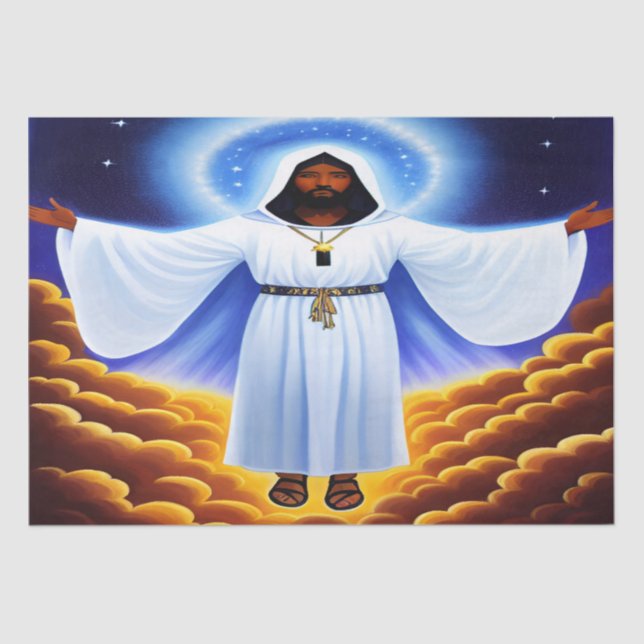 I Am The Light Christian Tissue Paper (Front)