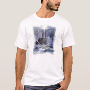 "I am the Light" men's T-shirt with lighthouse