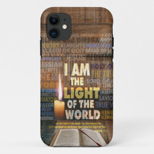 I am the Light of the World - John 8:12 iPhone 11 Case