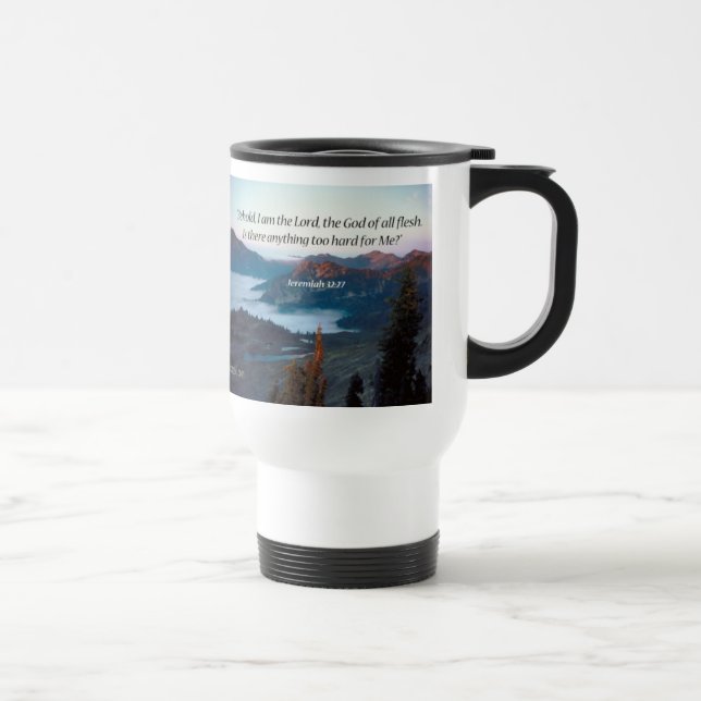 I Am The Lord Travel Mug (Right)