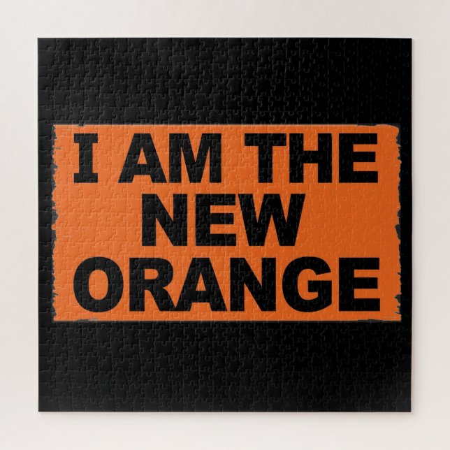 I am The New Orange Jigsaw Puzzle (Vertical)