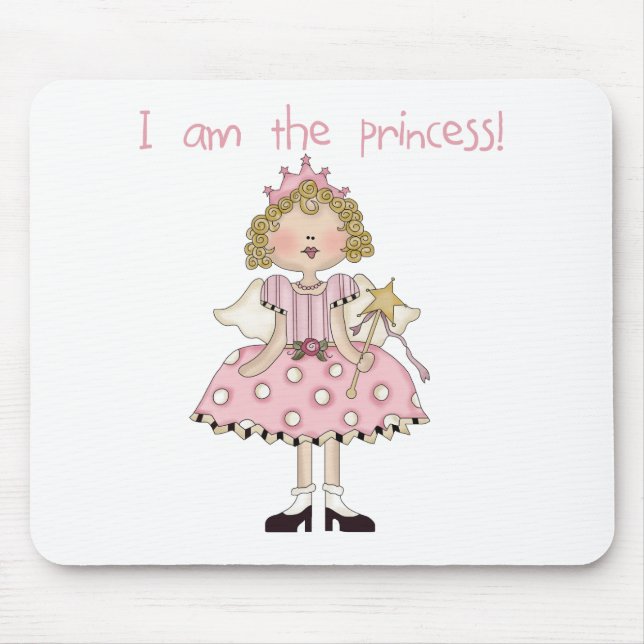 I am the Princess Mouse Mat (Front)
