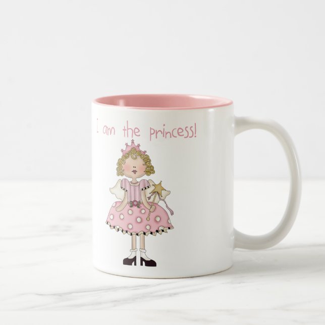 I am the Princess Two-Tone Coffee Mug (Right)
