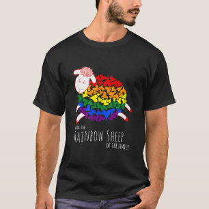 I Am The Rainbow Sheep Cute LGBTQ Sheep & LGBT Pri T-Shirt