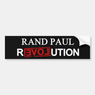 I am the Rand Paul Revolution Bumper Sticker