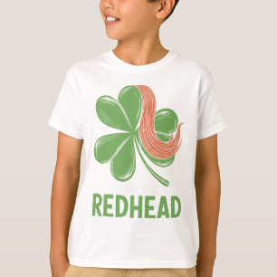 I Am The Redhead Dibs On The Redhead Funny St. Pat T-Shirt