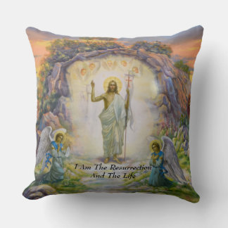 I Am The Resurrection And The Life Cushion